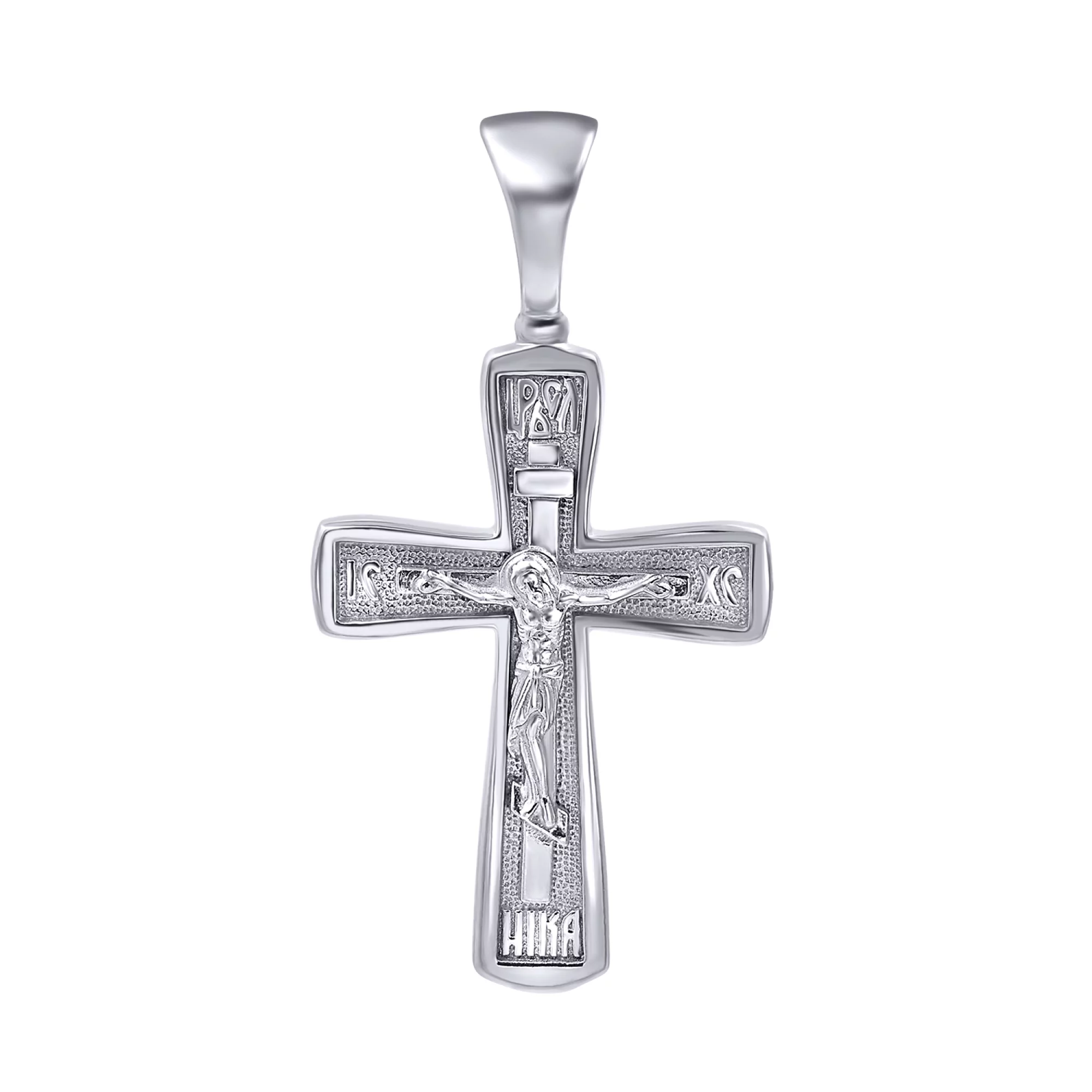 Крестик серебряный - 443518 – изображение 1