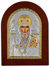 Икона "Святитель Николай" с фианитами - 413361