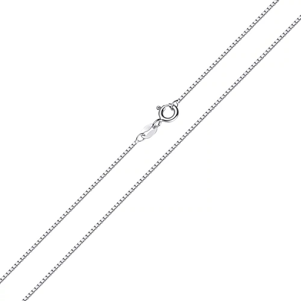Серебряная цепочка Венецианское плетение. Артикул 0304606: цена, отзывы, фото – купить в интернет-магазине AURUM