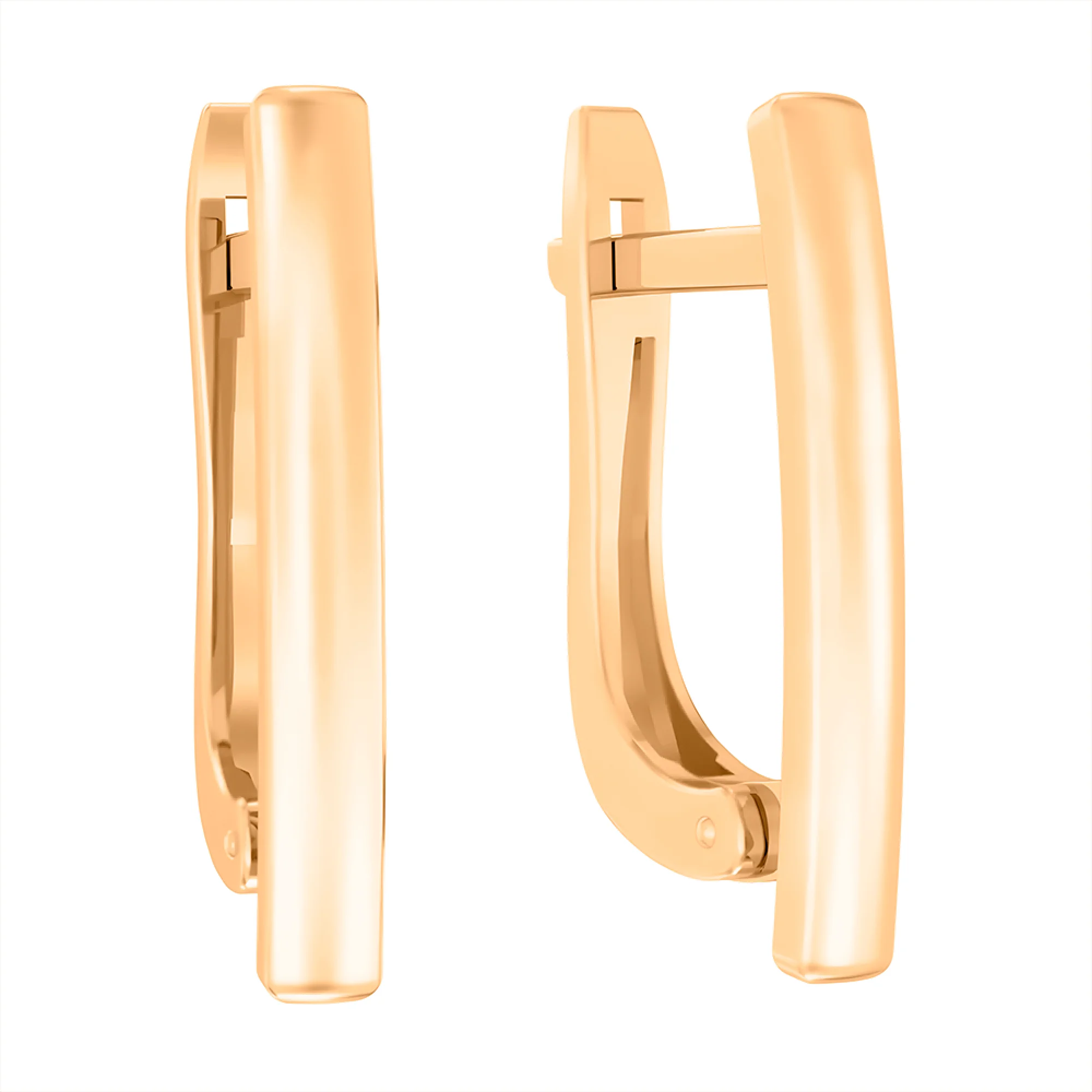 Сережки из красного золота - 961071 - 2