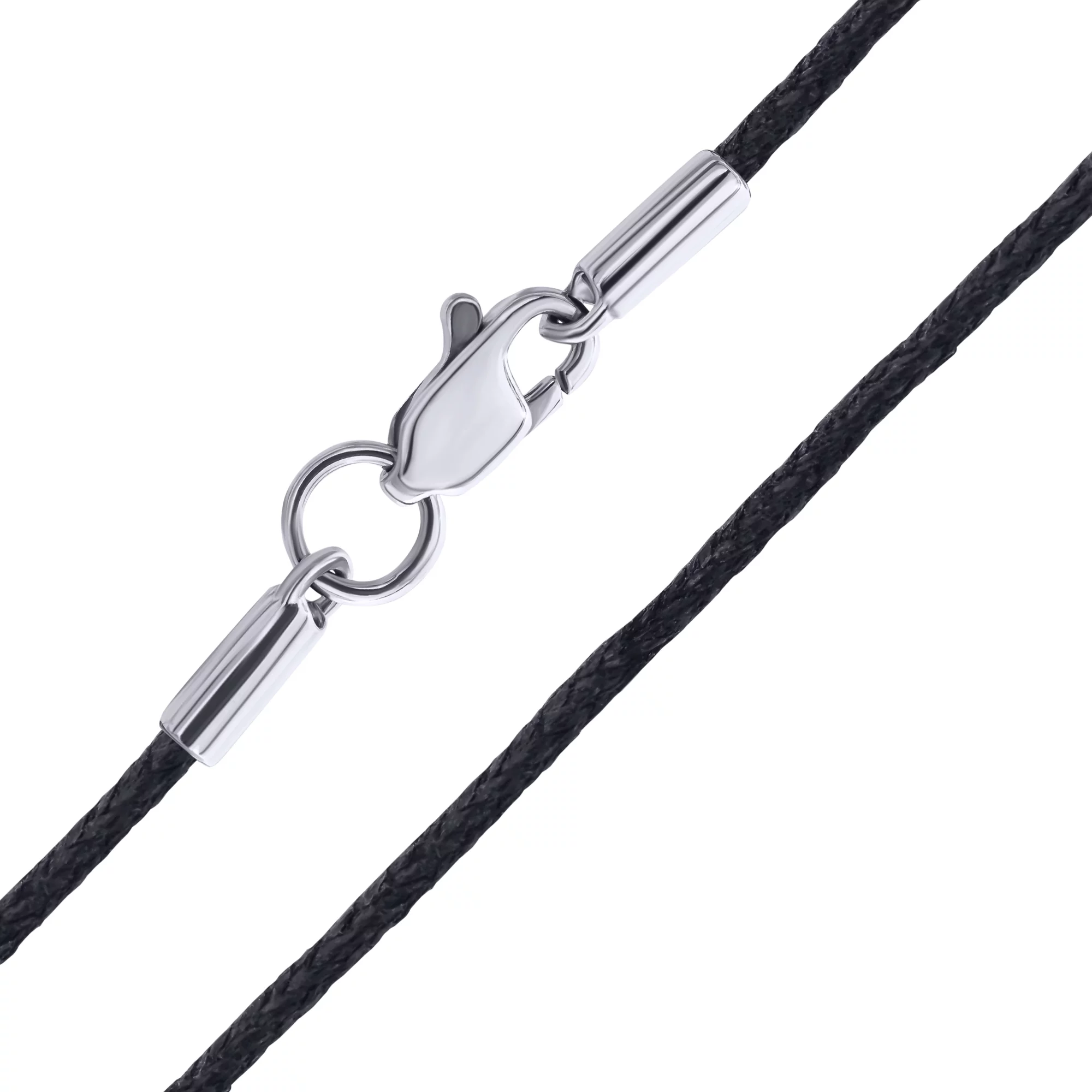 Ювелирный шнурок с серебряной застежкой - 648885 – изображение 1
