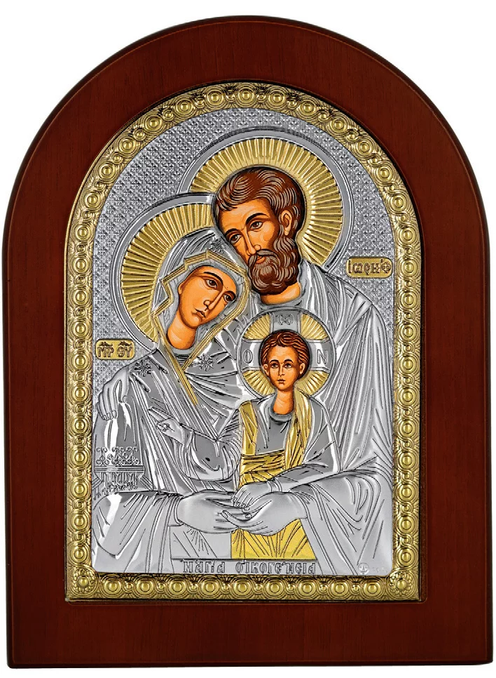 Икона " Святое Семейство"  150х210 мм. Артикул MA/E1105BX-бц: цена, отзывы, фото – купить в интернет-магазине AURUM