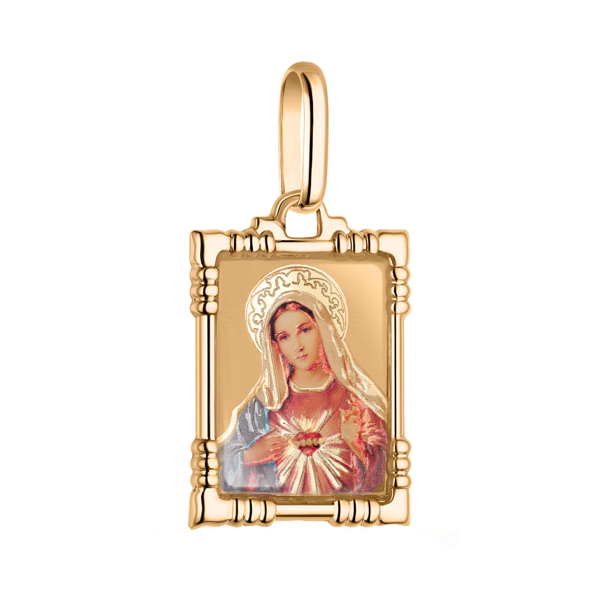 Ладанка золота "Божа Матір" - 1607157 – зображення 1