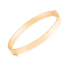 Жорсткий браслет з червоного золота - 966864