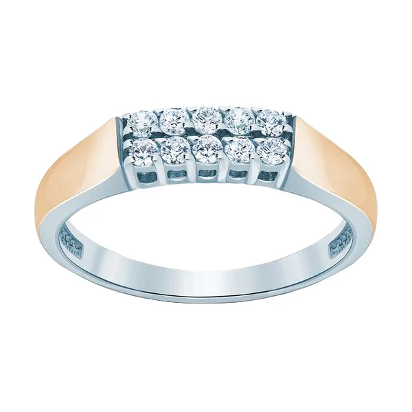 Серебряное кольцо с позолотой и фианитом. Артикул 7201/500431-ЗНР: цена, отзывы, фото – купить в интернет-магазине AURUM