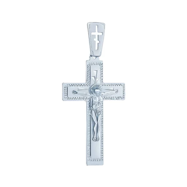 Срібний хрестик. Артикул 7504/311100-Р: ціна, відгуки, фото – купити в інтернет-магазині AURUM