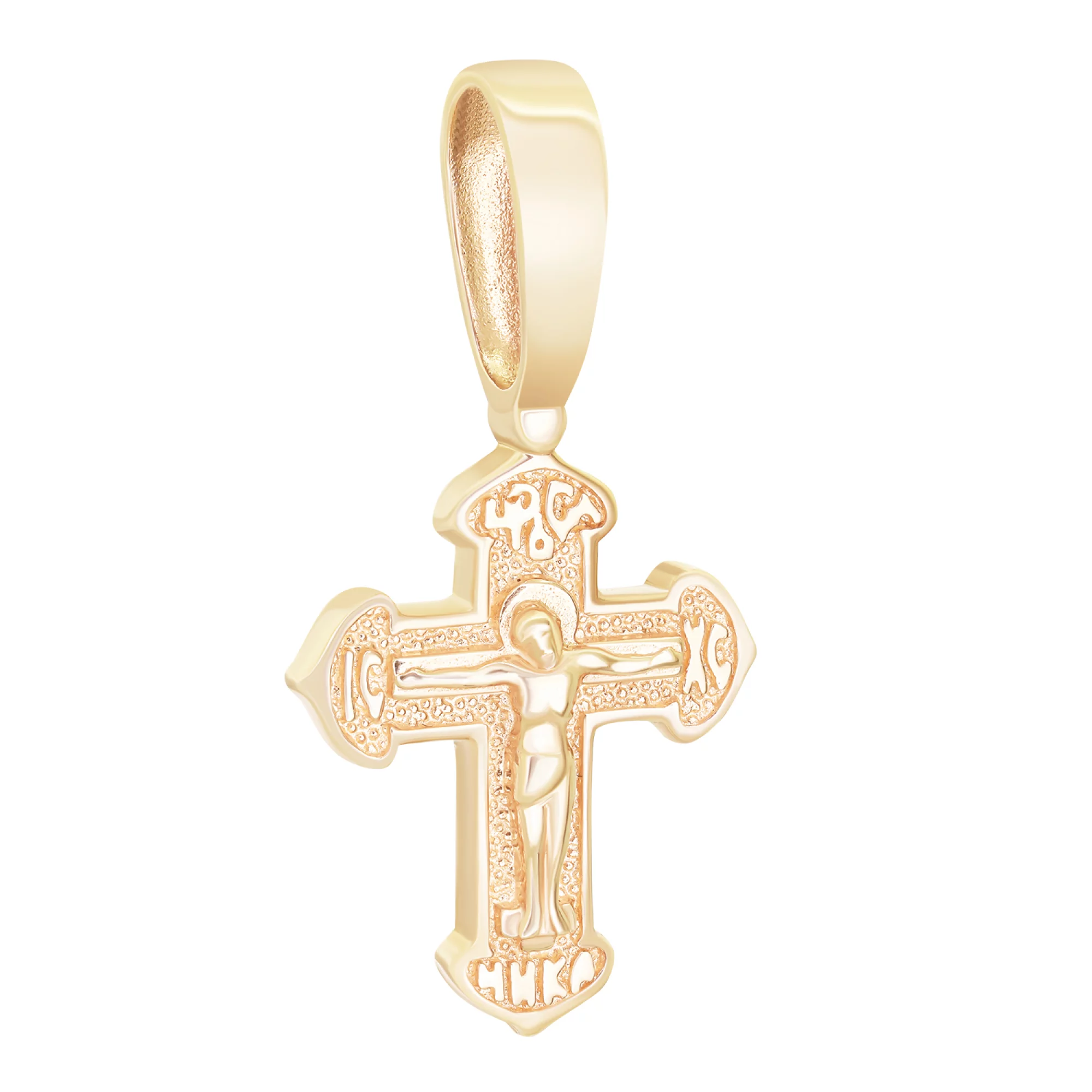 Золотой нательный крестик  - 1629845 – изображение 1