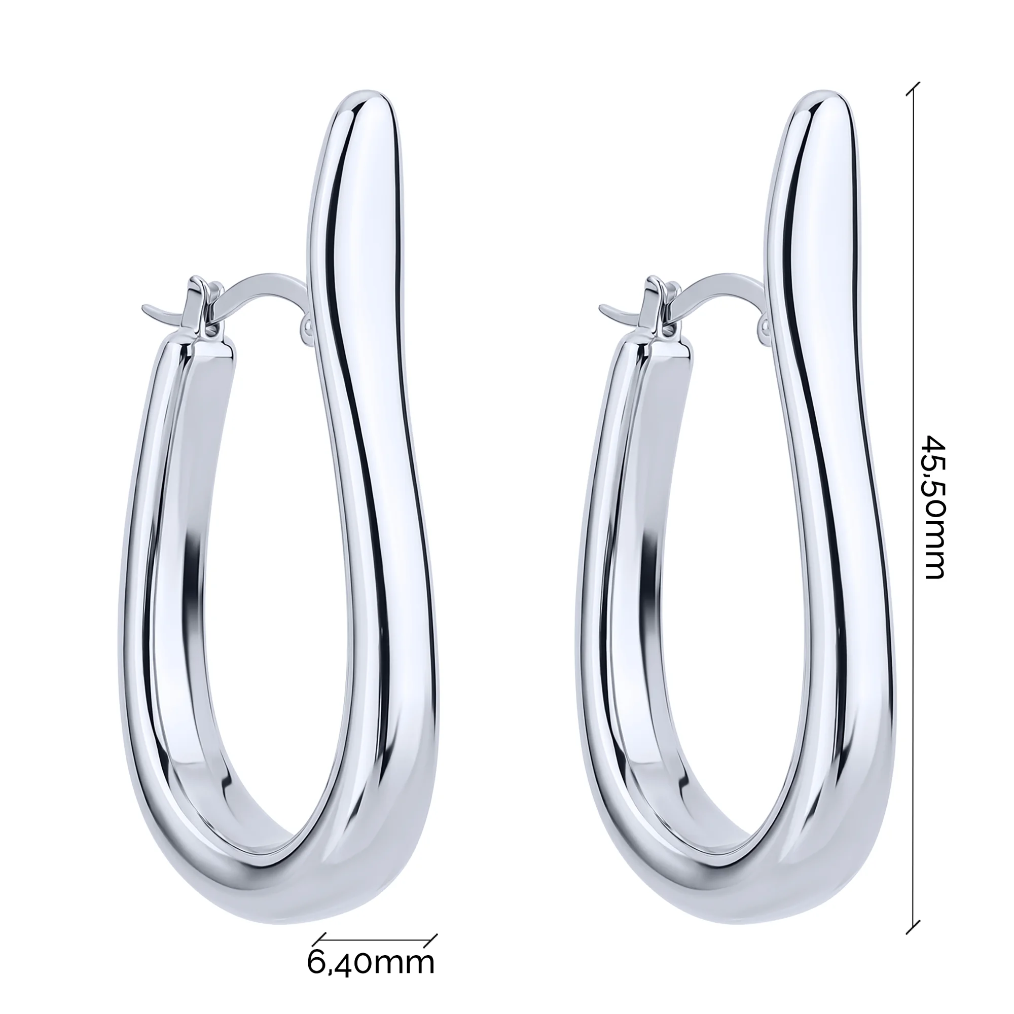 Серьги из серебра - 2246350 - 3