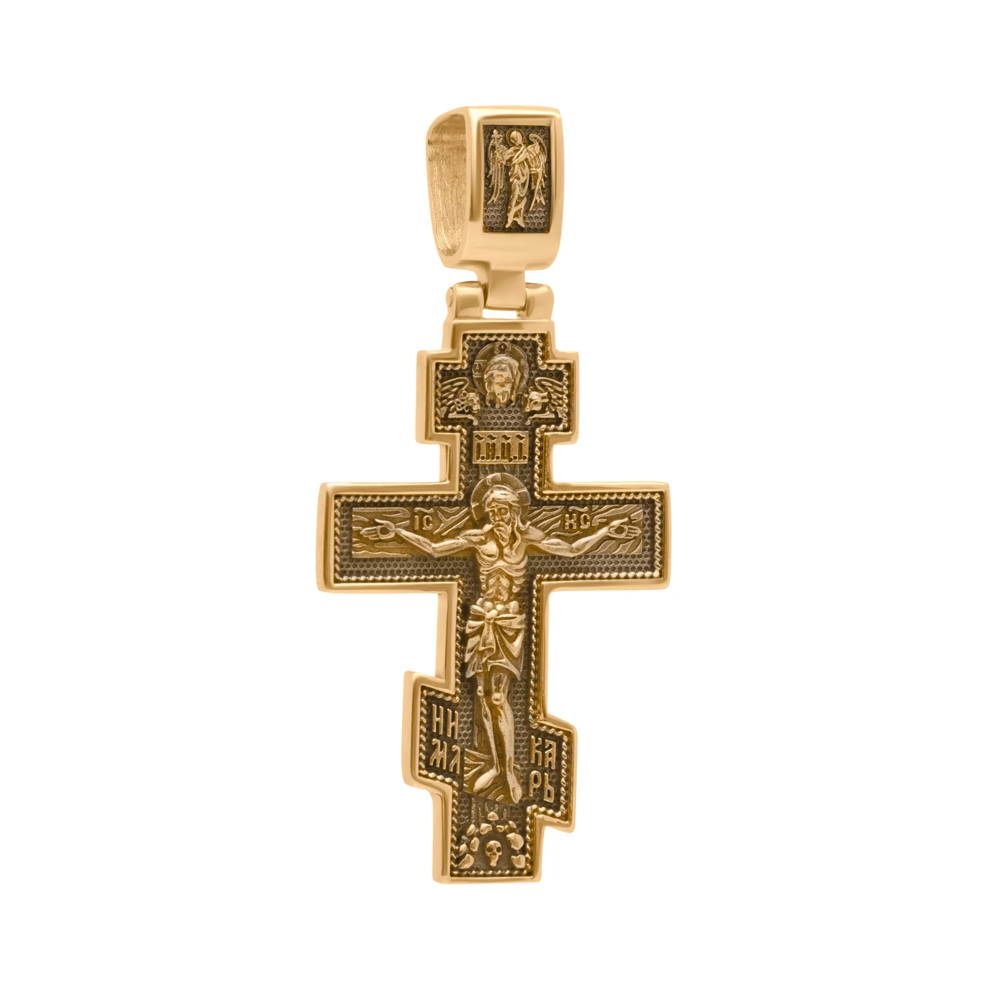 Хрестик з червоного золота - 1751045 – зображення 2