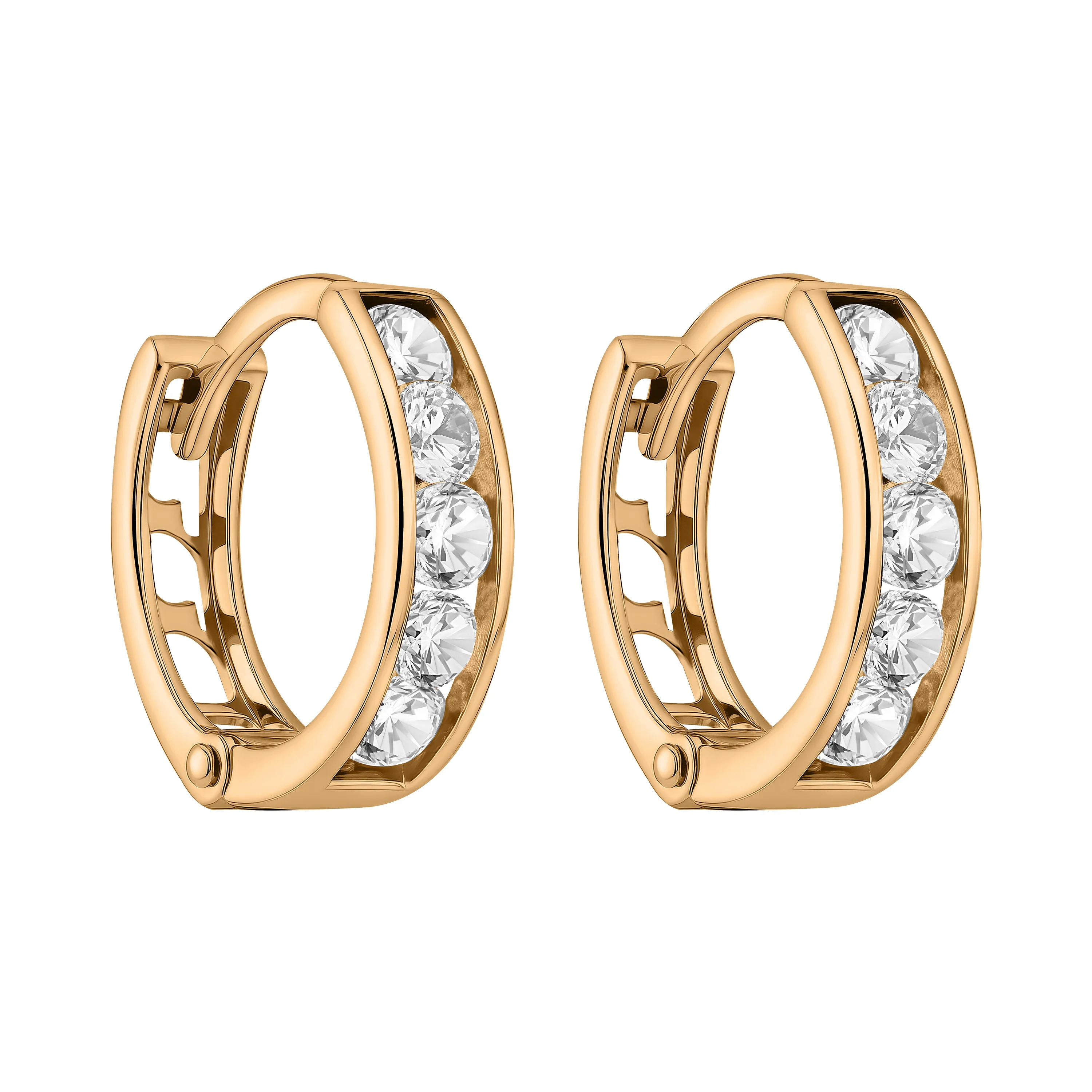 Детские золотые сережки