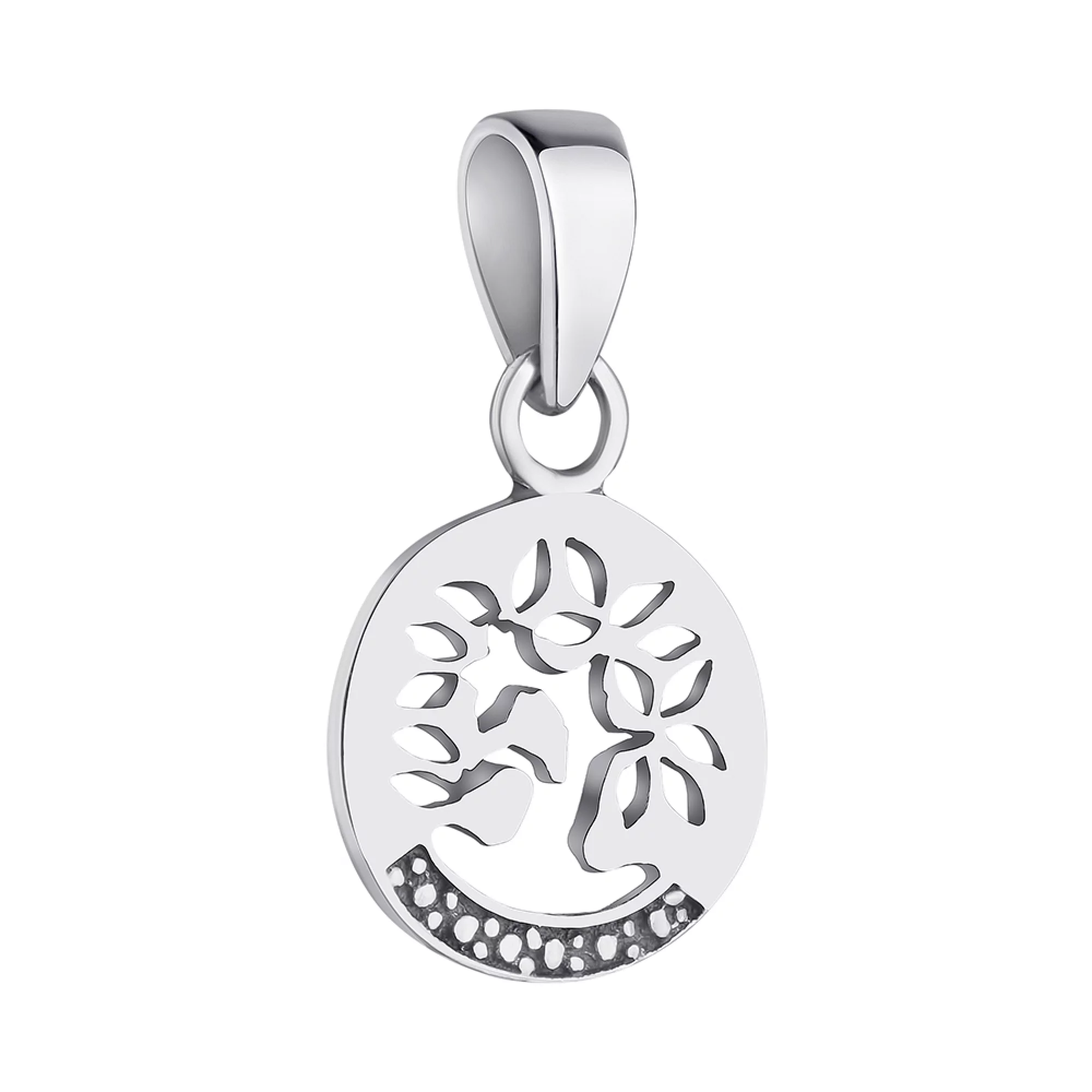 Срібний підвіс "Дерево" - 1303089 – зображення 1