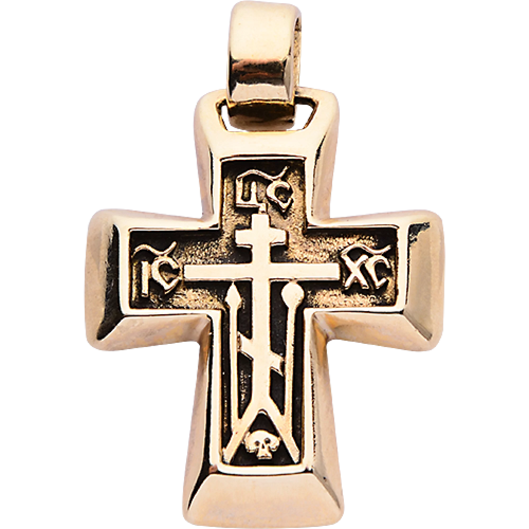Мужские золотые крестики купить в Москве в православном ювелирном магазине «Образъ»