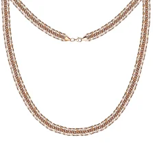 Кольє у червоному золоті в плетінні фантазійне - 1518899