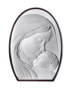 Икона серебряная "Богородица с младенцем" - 414494