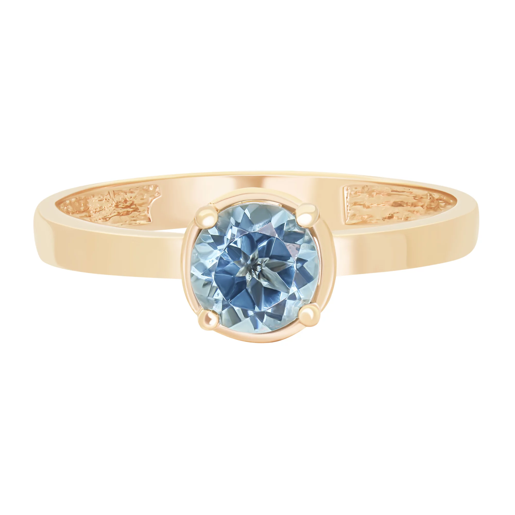 Золотое кольцо с топаз лондон - 1579449 – изображение 2