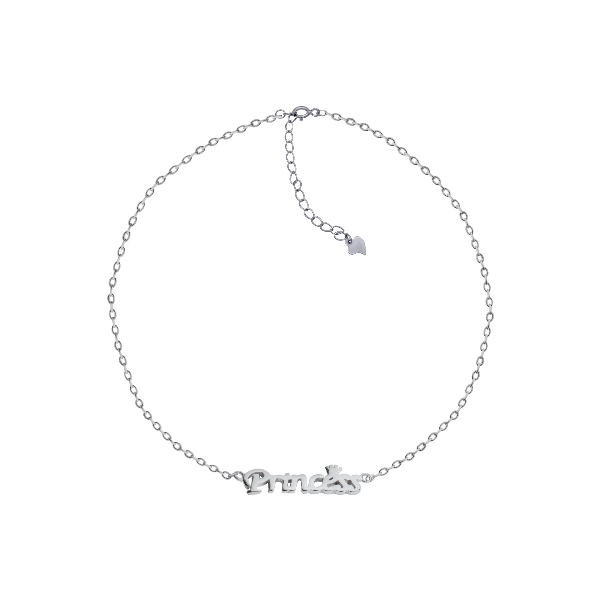 Браслет из серебра "Princess" с якорным плетением - 972204 - 1