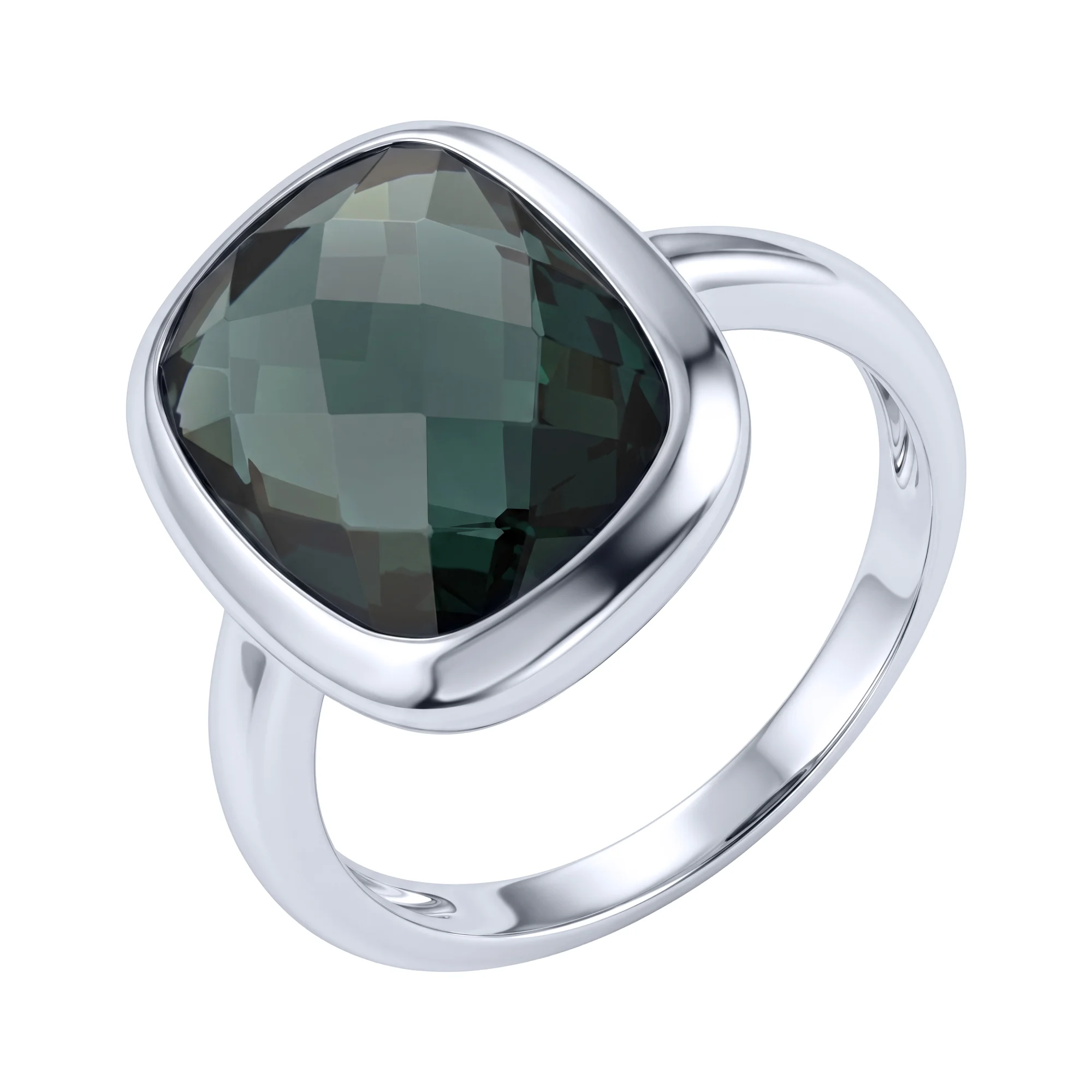 Серебряное кольцо с топазом лондон - 2287776 - 1