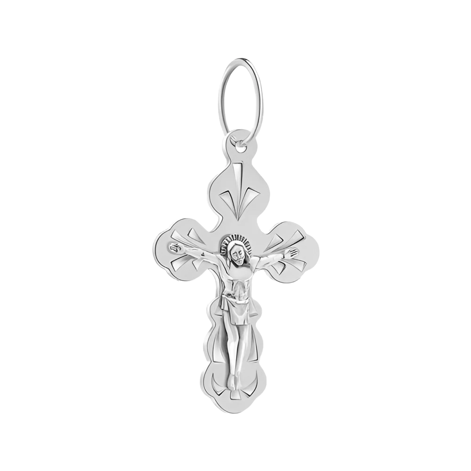Серебряный крестик - 383453 - 1