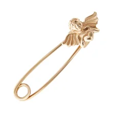Булавка из красного золота "Ангел" - 870412