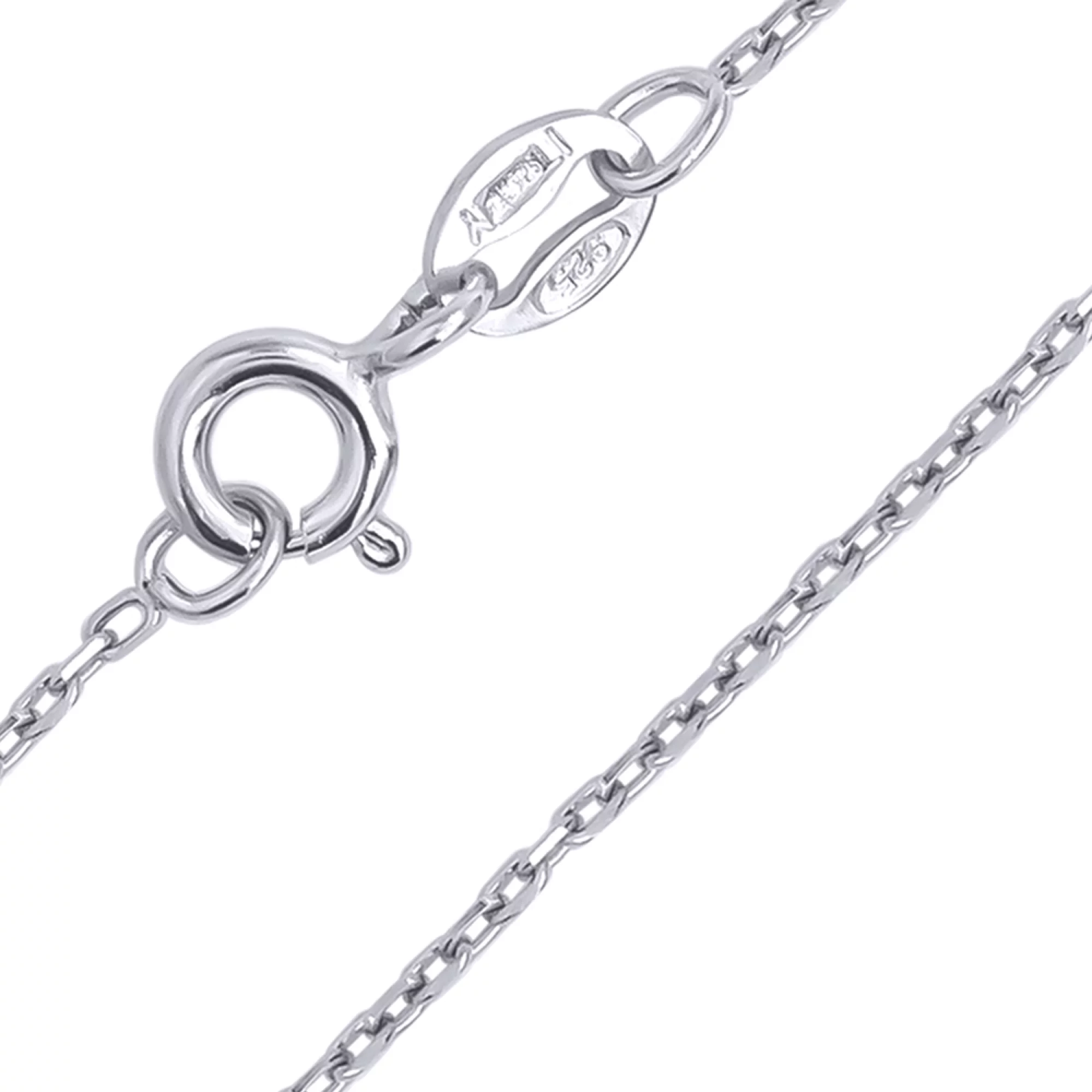 Серебряная цепочка плетение якорь - 1442591 – изображение 1