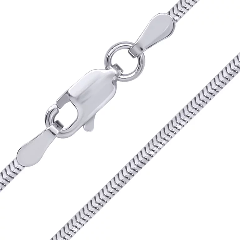 Серебряная цепочка плетение снейк. Артикул 7508/930Р2/60: цена, отзывы, фото – купить в интернет-магазине AURUM