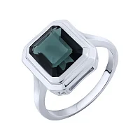 Серебряное кольцо с топазом лондон - 2162690