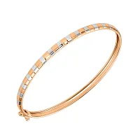 Жесткий браслет из комбинированного золота - 1518865