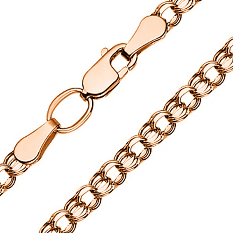 Ланцюжок золотий у плетіння Бісмарк - 1505718