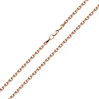 Цепочка из красного золота плетение Якорь. Артикул 306204: цена, отзывы, фото – купить в интернет-магазине AURUM