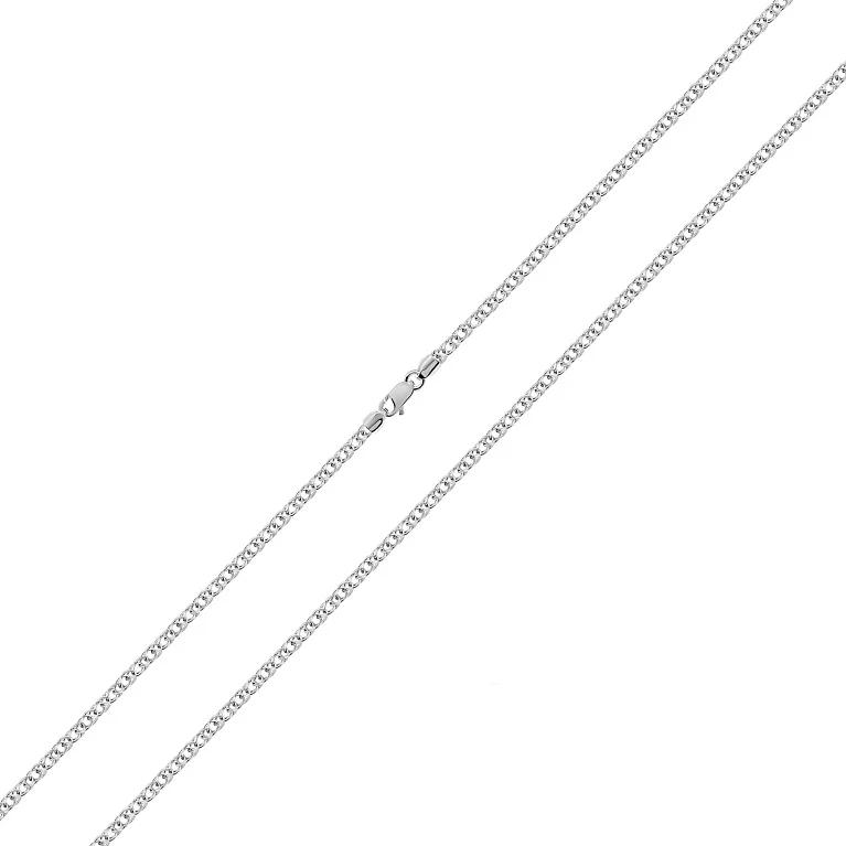 Цепочка тплетение спига в белом золоте - 1507258