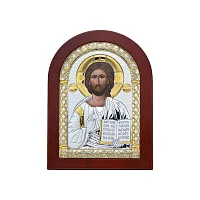 Ікона зі срібла "Ісус Христос" - 1316278