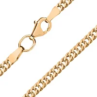 Ланцюжок із червоного золота в плетінні ромб - 1506107