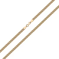 Ланцюжок плетіння кардинал у червоному золоті - 1300533