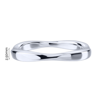 Фигурнок кольцо из серебра - 2236310