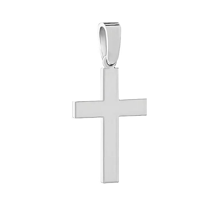 Хрестик срібний. Артикул 7503/2109570: ціна, відгуки, фото – купити в інтернет-магазині AURUM