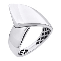 Кольцо серебряное с платиновым покрытием. Артикул 7501/500773-Пл: цена, отзывы, фото – купить в интернет-магазине AURUM