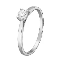 Золотое кольцо с бриллиантом. Артикул 1105029202: цена, отзывы, фото – купить в интернет-магазине AURUM