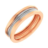 Каблучка з комбінованого золота - 585426