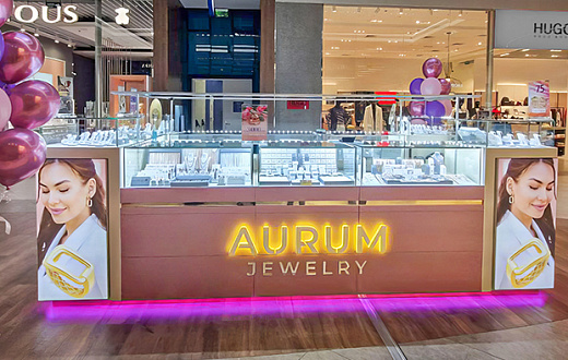 ТРЦ River Mall – Ювелірний острів AURUM
