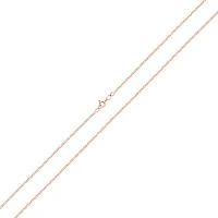 Цепочка из красного золота с плетением панцирь - 637445