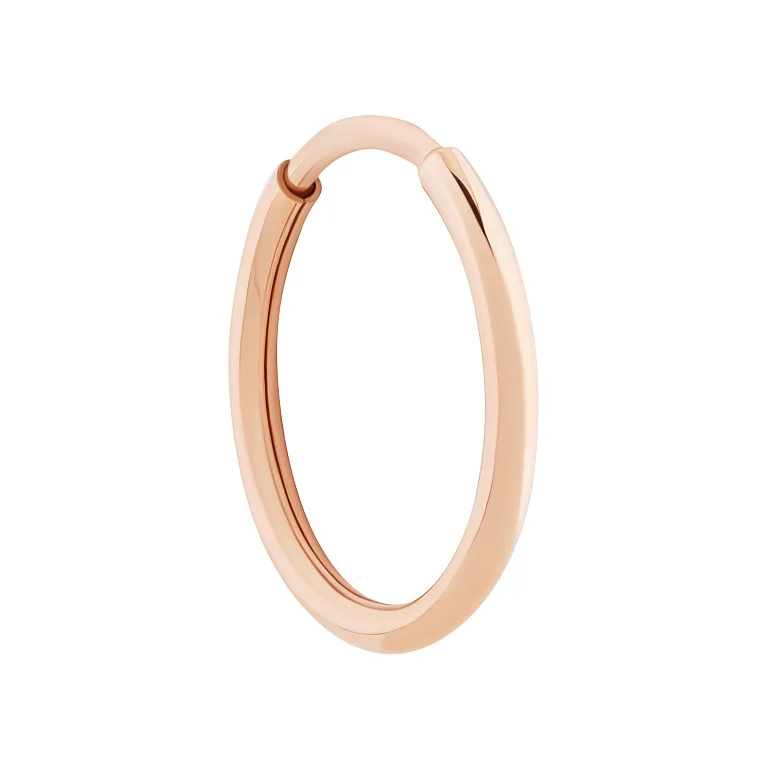 Моносережка-кільце із червоного золота - 2112490