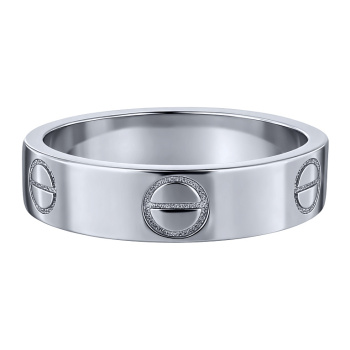 Кольцо "Love" из серебра - 2222305