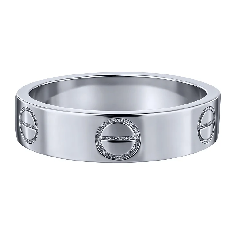 Кольцо "Love" из серебра - 2222305