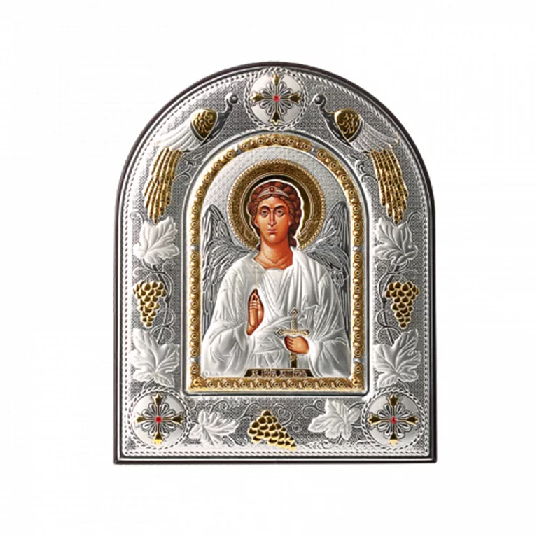 Серебряная икона "Ангел Хранитель". Артикул MA/E5126BX/BR-бц: цена, отзывы, фото – купить в интернет-магазине AURUM