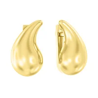 Серьги "Капля" из желтого золота - 2130369