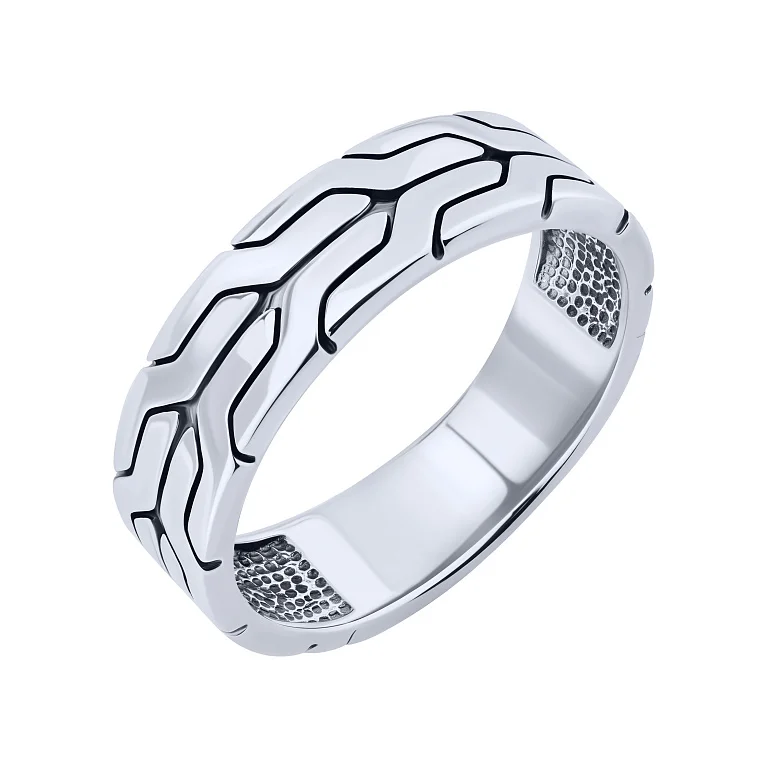 Кольцо из серебра с чернением - 2128201 Кольцо из серебра с чернением - 2128201