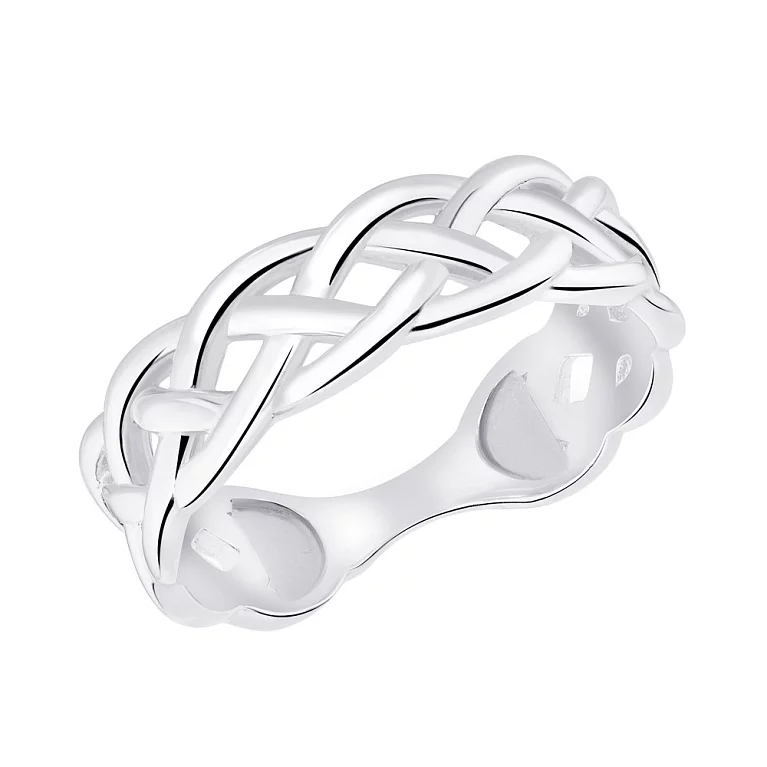 Кольцо из серебра в стиле плетение. Артикул 7501/5706: цена, отзывы, фото – купить в интернет-магазине AURUM