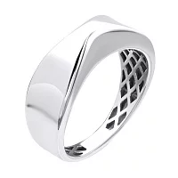 Кольцо серебряное с платиновым покрытием. Артикул 7501/500778-Пл: цена, отзывы, фото – купить в интернет-магазине AURUM
