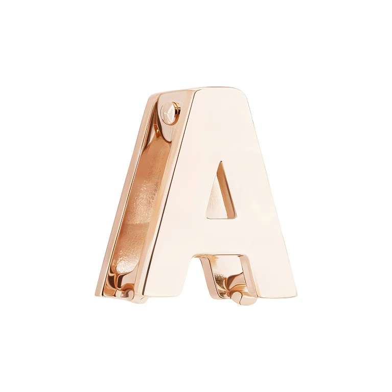 Підвіс із червоного золота "Літера-А" - 2135855