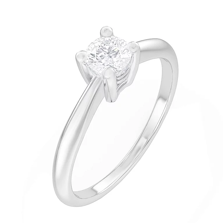 Помолвочное золотое кольцо с бриллиантом. Артикул 101-10021(4,2)б: цена, отзывы, фото – купить в интернет-магазине AURUM
